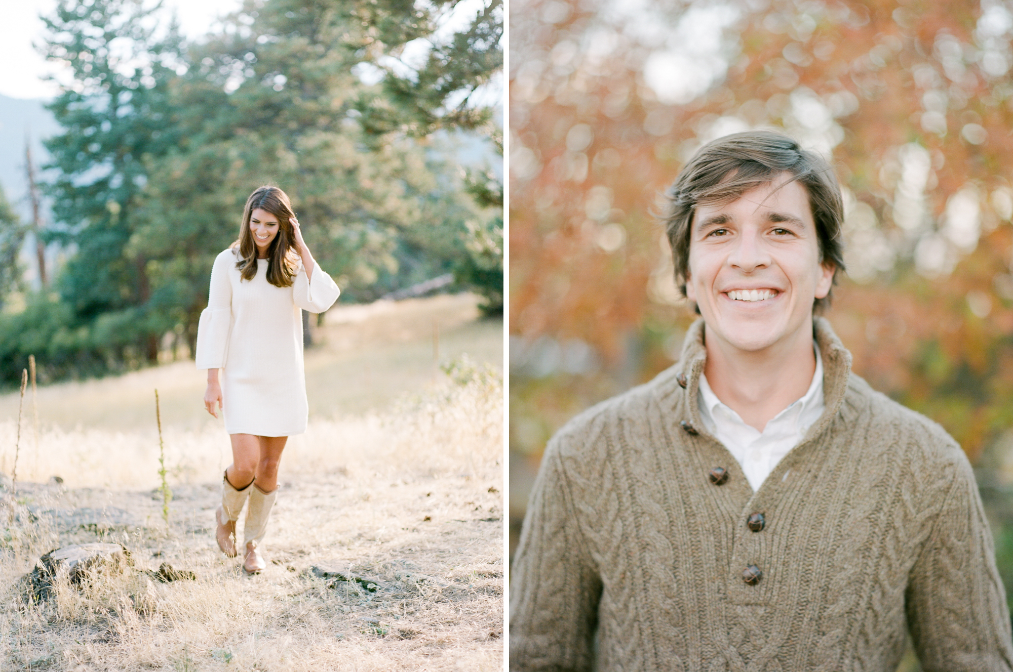 Fall Mountain Engagement Session by Rachel Havel