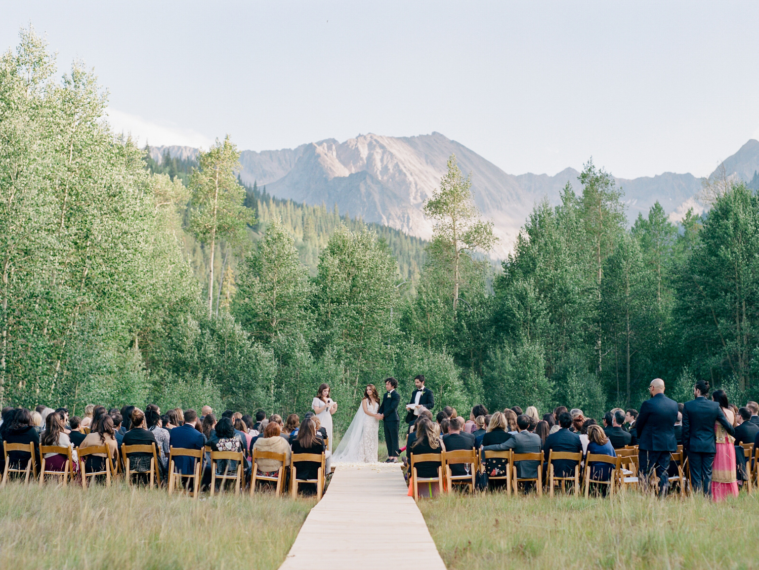 Aspen Mountain Wedding. Photos by Rachel Havel