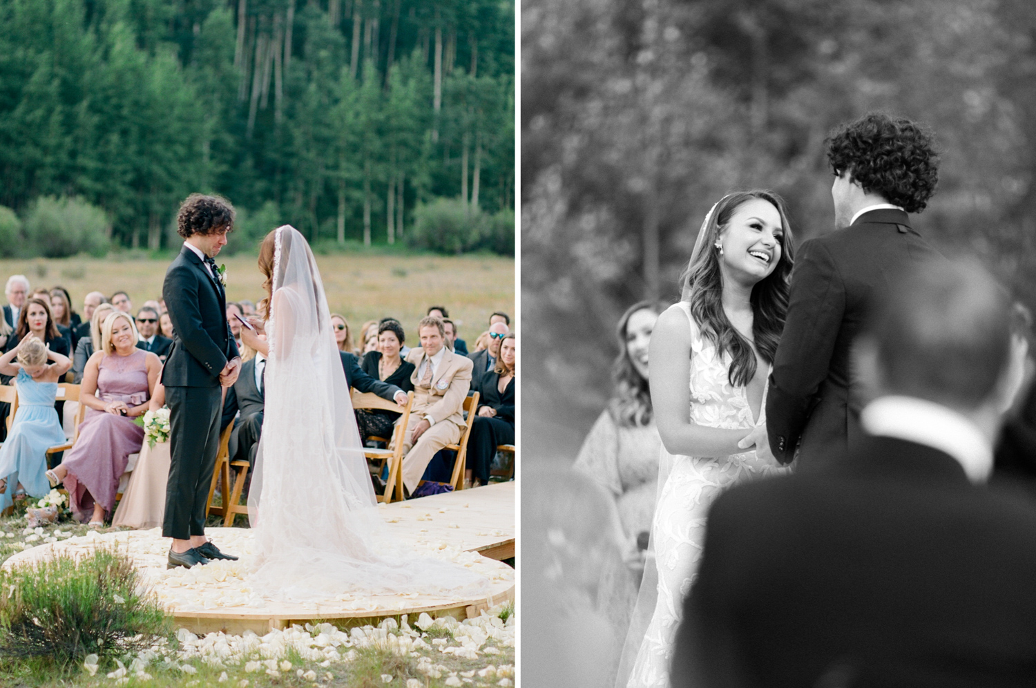 Elegant and Modern Aspen Wedding. Photos by Rachel Havel