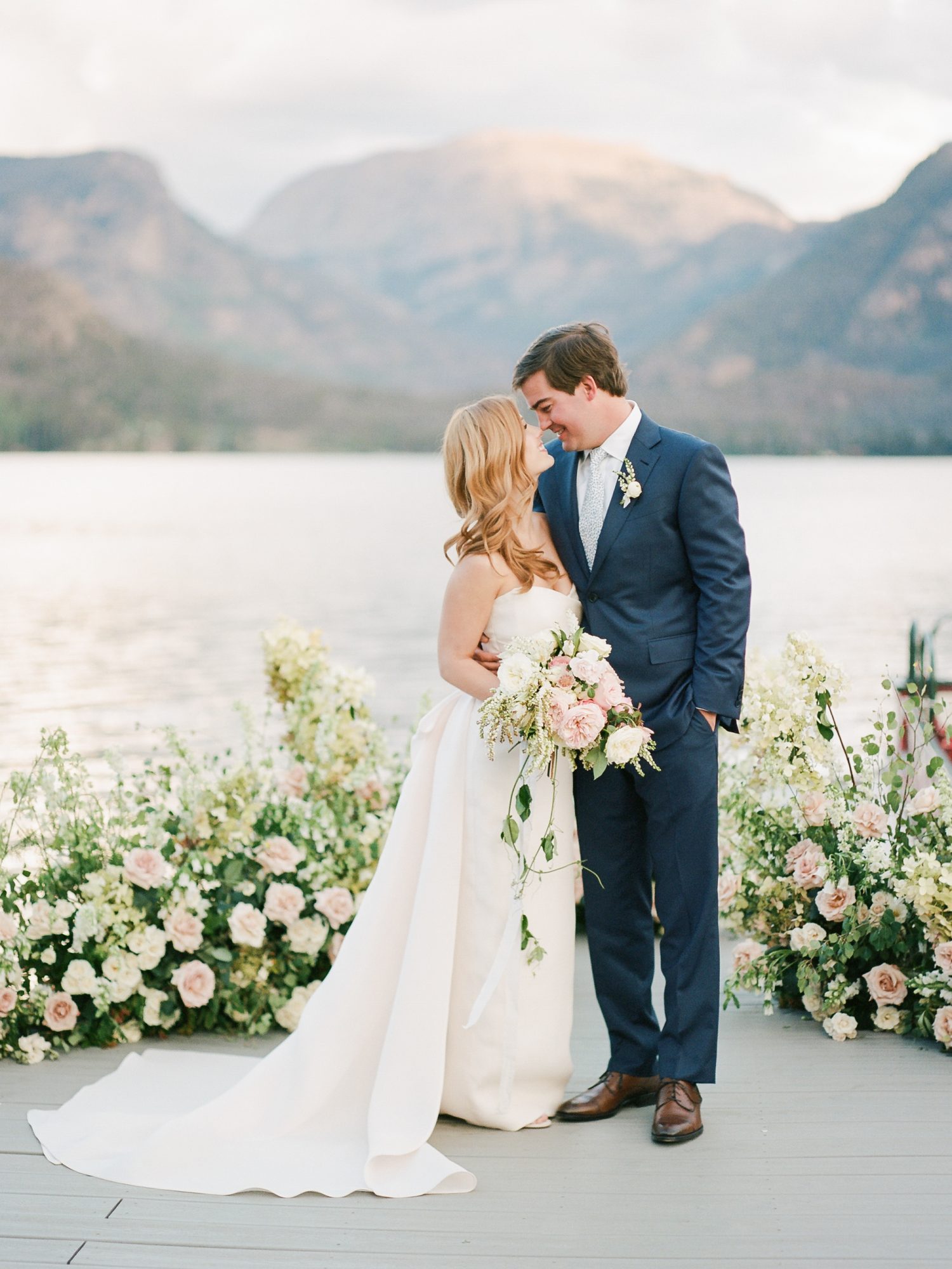 Gorgeous Grand Lake Wedding. Photo by Rachel Havel