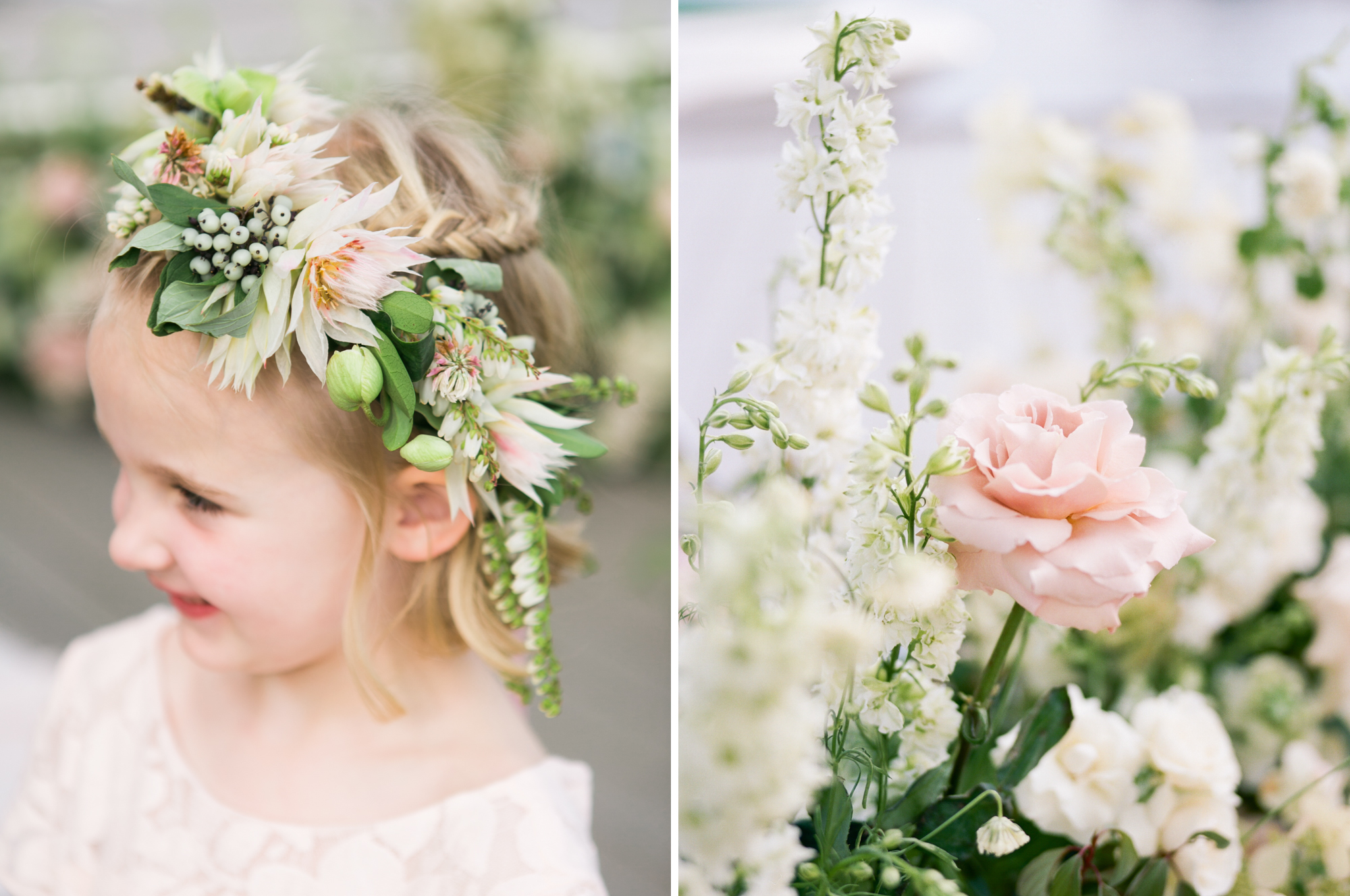 Flower Crown by Bows and Arrows. Photo by Rachel Havel